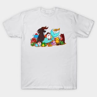 Zodiac CAPRICORN Doodle Art Series T-Shirt